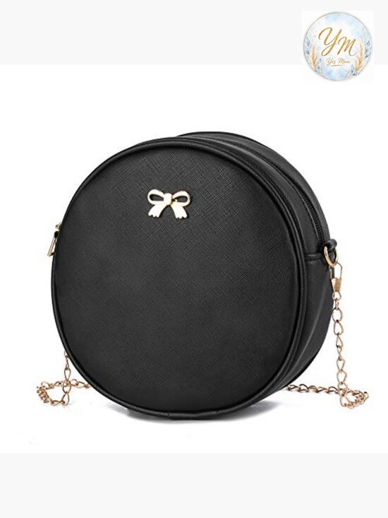 Bowknot 3-Piece Leather Mini Backpack Set Rucksack main image 6